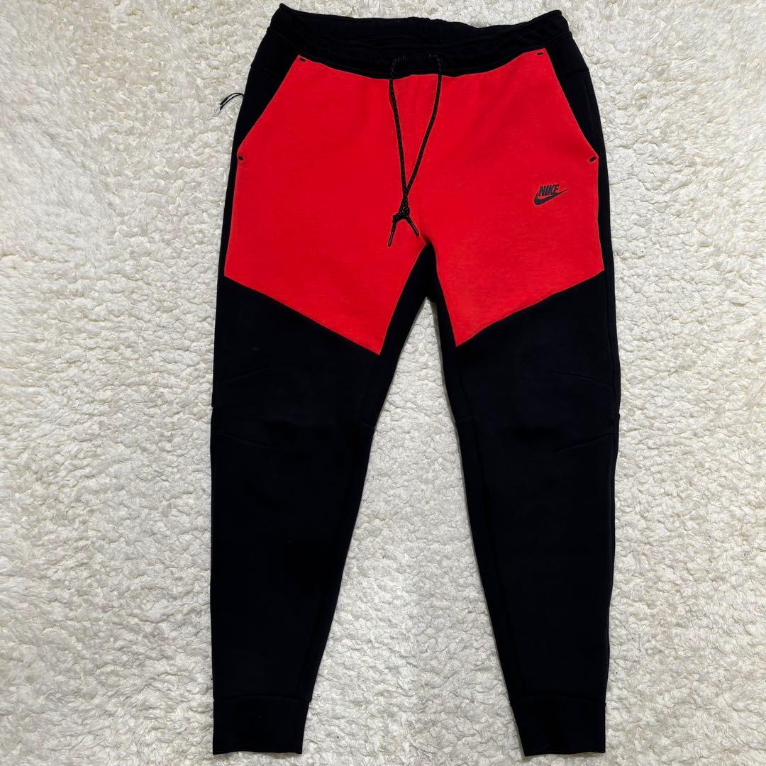 希少✨NIKE テックフリース BIGサイズ セットアップ レッド ブラック