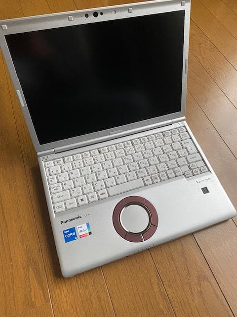 レッツノートCF-SV2 シルバーダイアモンド 天板ホイールパッドカスタム