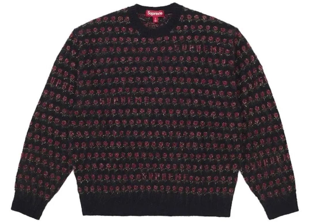 ち*え様 Supreme Flowers llic Sweater
