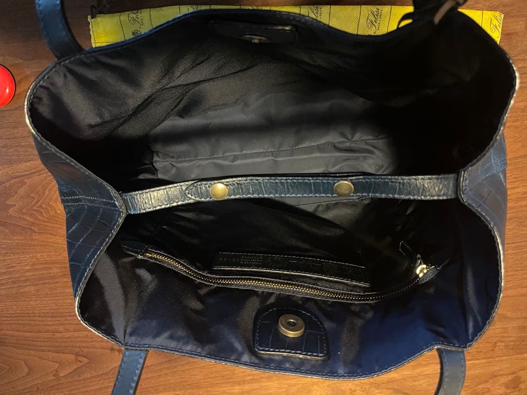 【売り切り¥36,000-期間限定 フェリージ　メンズ】レザー トートバッグ