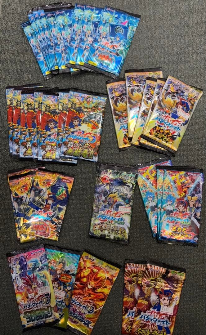 【トレカ福袋】バディファイト各種トレーディングカード34パックセット