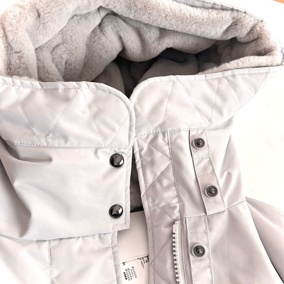 タグ付 ケープホーン エコダウンジャケット REMOTA ファー 42 グレー