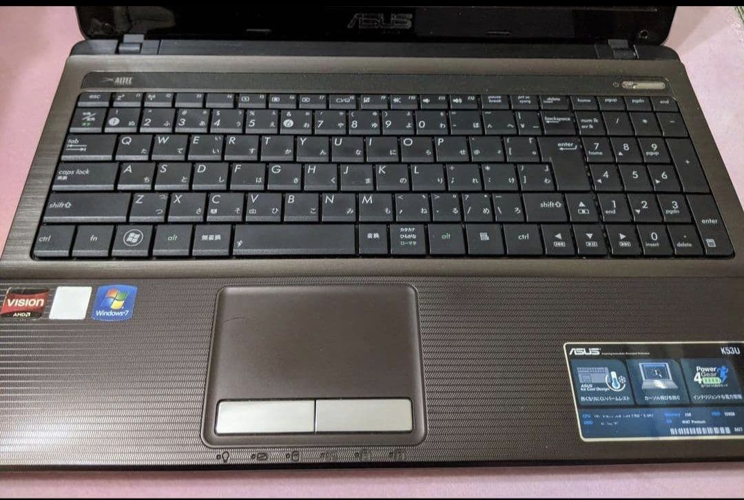 その他ノートPC本体 ASUS K53U-SXE350