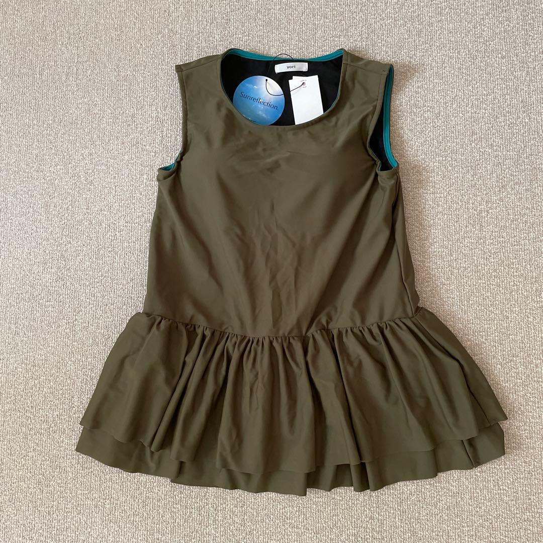 yori スイムウェア36 カーキ タグ付き新品 3点セット