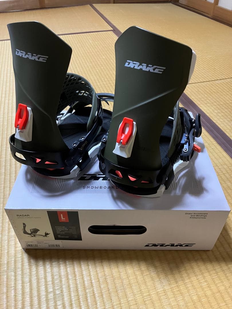 DRAKE RADAR 23-24モデルビンディング グリーンフォレスト