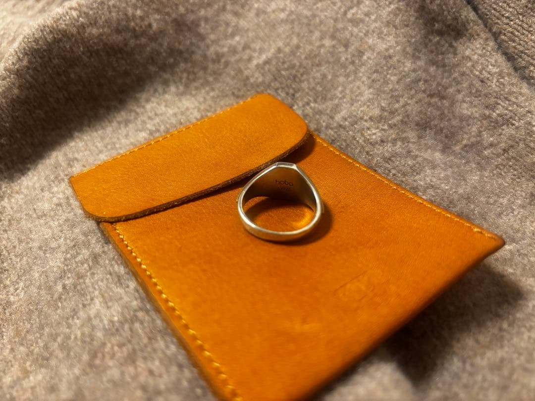 hobo リング　ベルト　レザー小物　4点セット