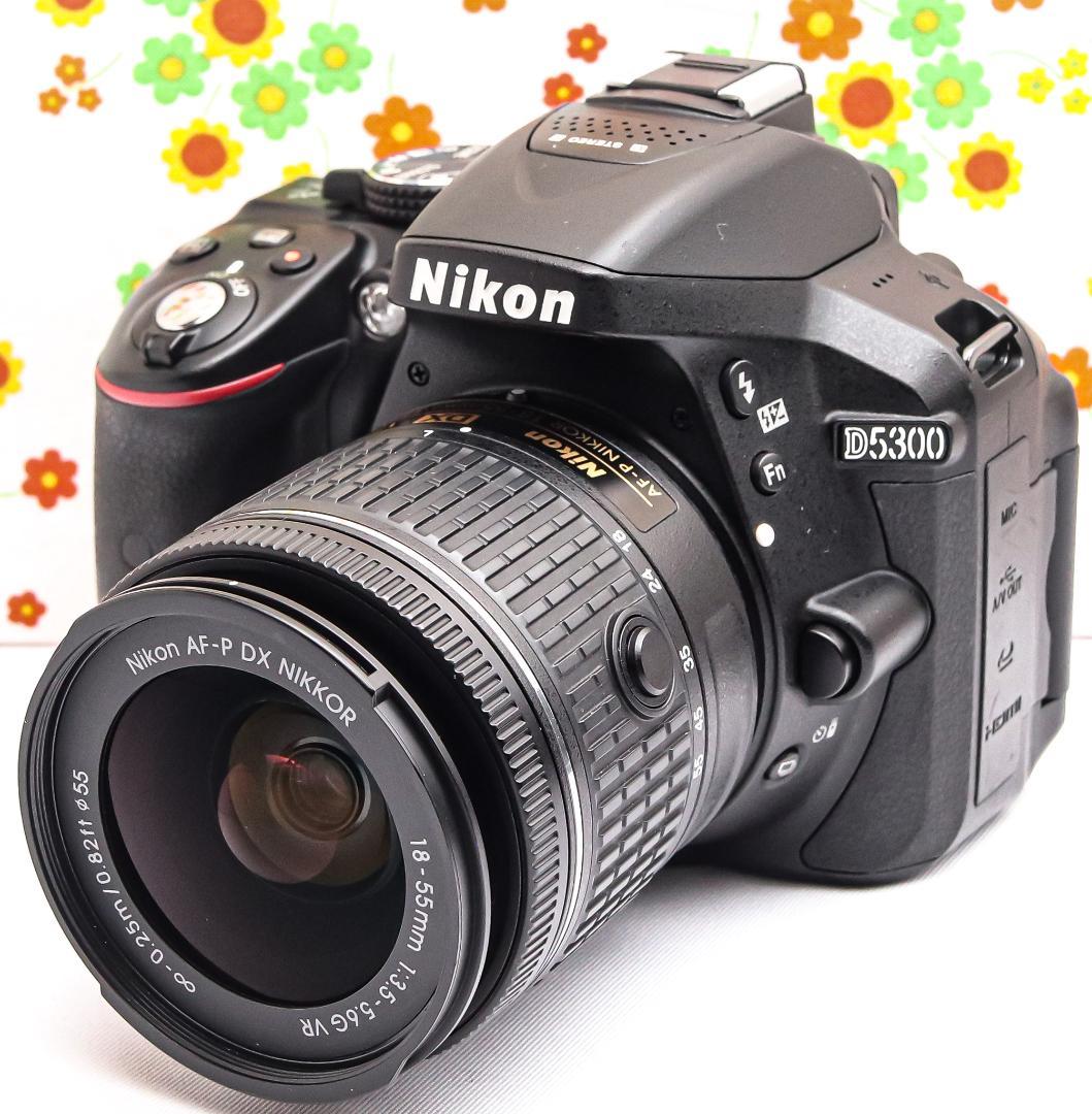 ニコン Nikon D5300☆WIFI機能付♪☆高性能一眼レフ☆自撮り可