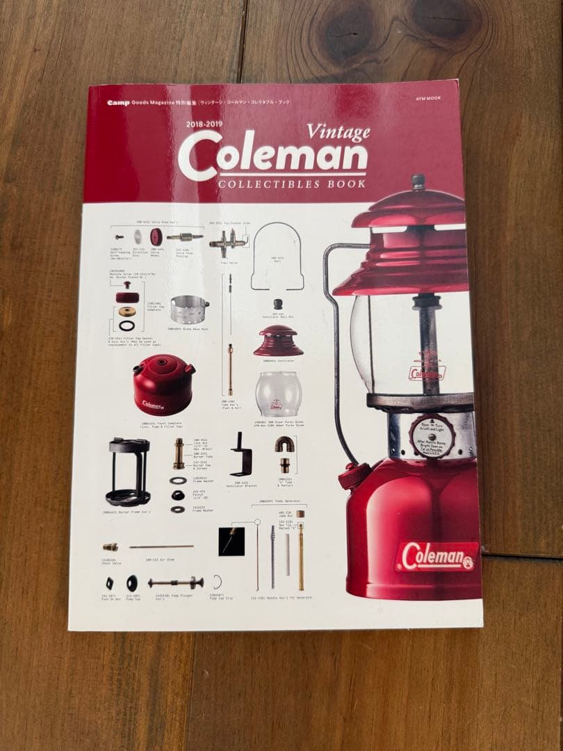 コールマンビンテージコレクタブル ブック　coleman vintage