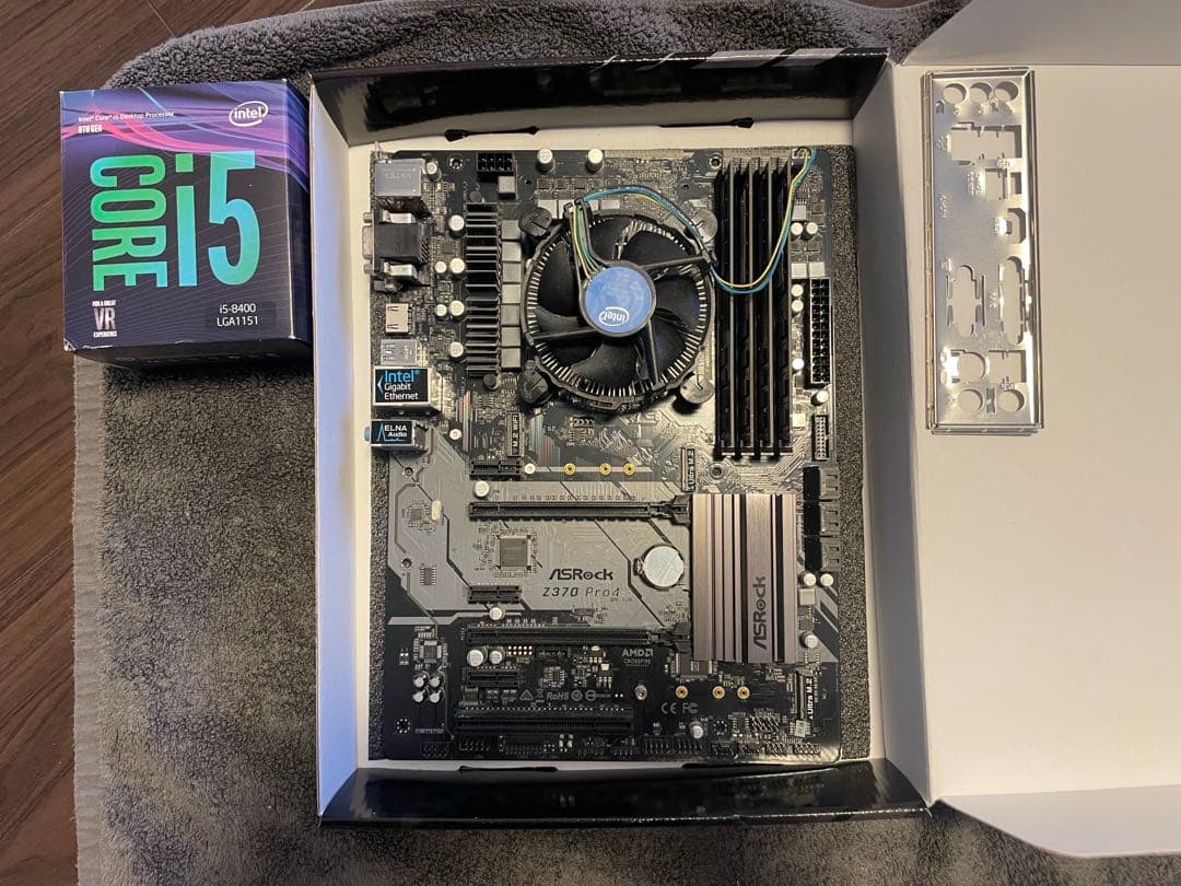 ASROCKマザーボード CPU COREi5 メモリ16GB 付き