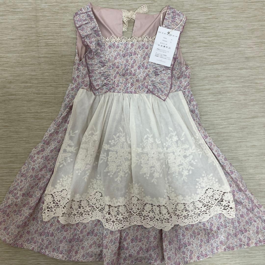 ハンドメイド　ワンピース　 110cm