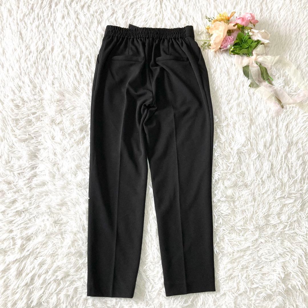 ★ホワイトジョーラ★ハイストレッチジョーゼット ノーカラー セットアップ