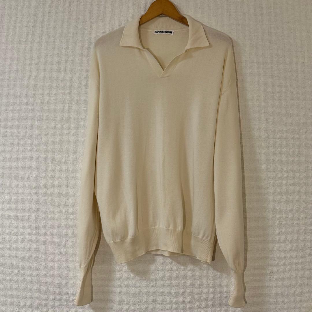 レ*ン様 KAPTAIN SUNSHINE Knit Skipper Shirt