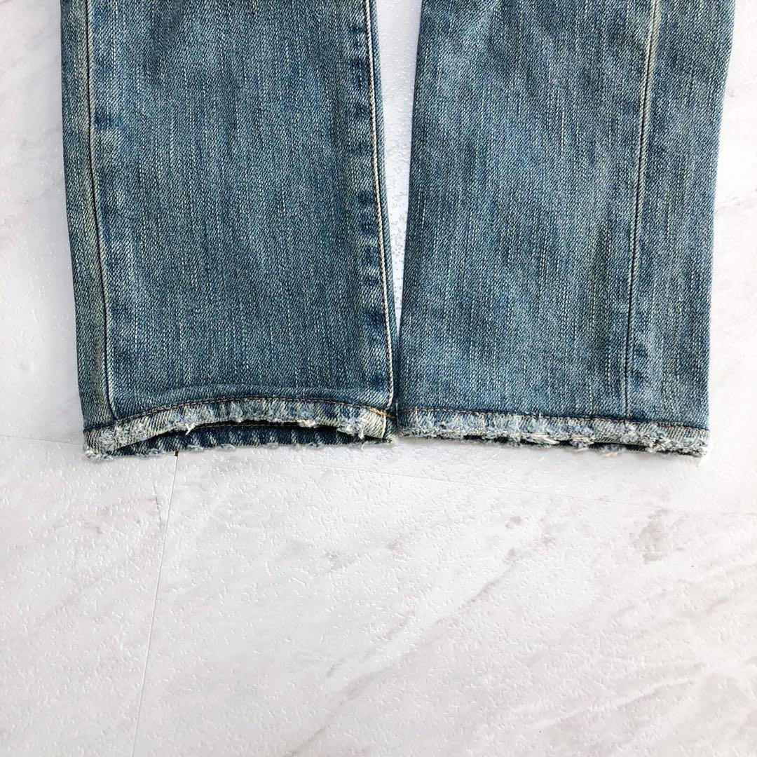 【美品 G-DRAGON着】サンローラン スキニー エディ期 ダメージ 25