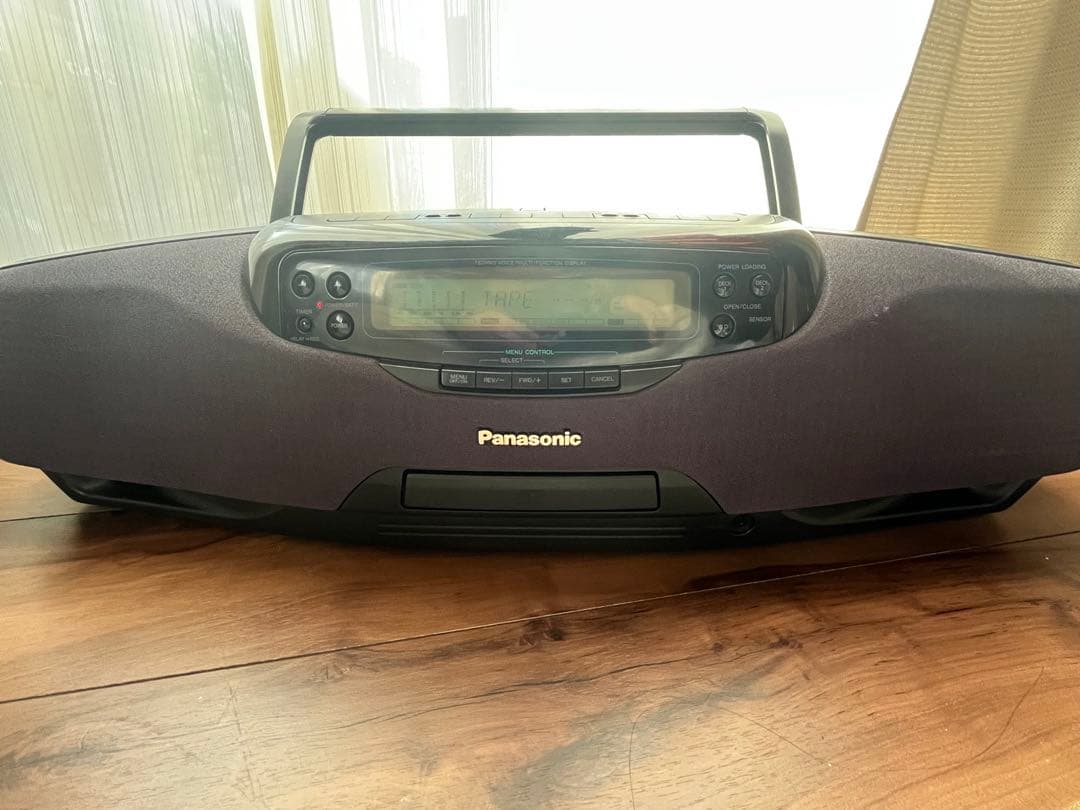 【バブルラジカセ】Panasonic　CDダブルラジカセ　RX-DT901