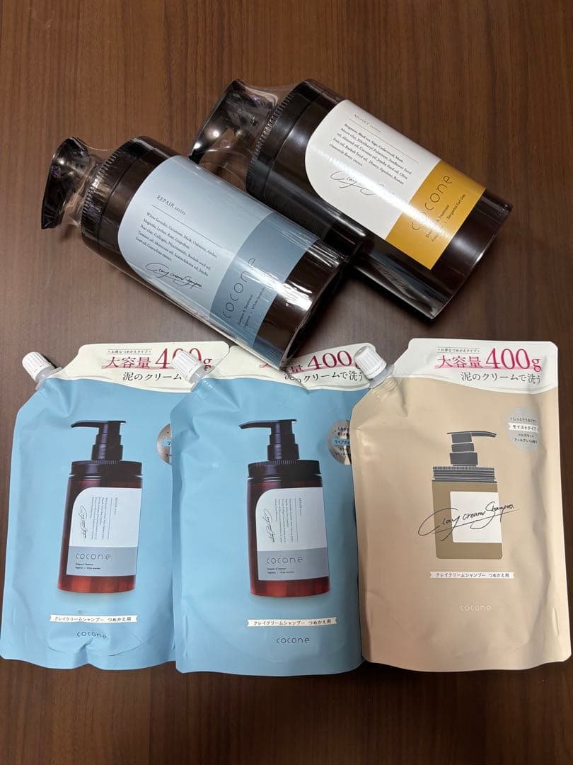 cocone クリームシャンプー5点セット