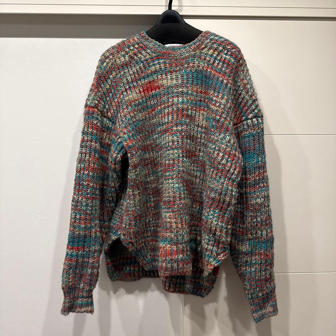 エンフォルド　マルチカラー ニットセーター サイズ38