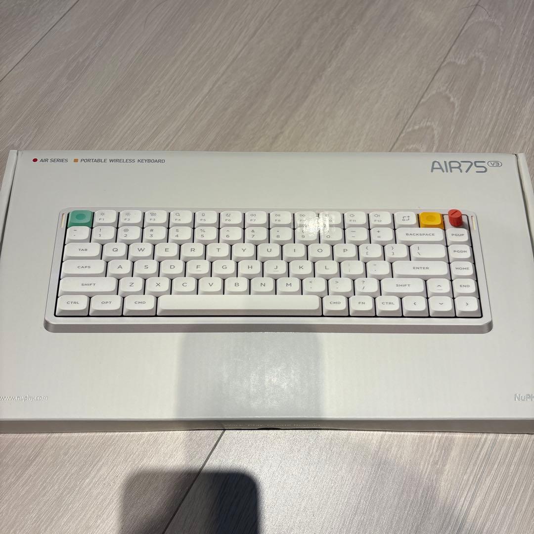 NuPhy Air75 V3 US配列　Blush Nano軸