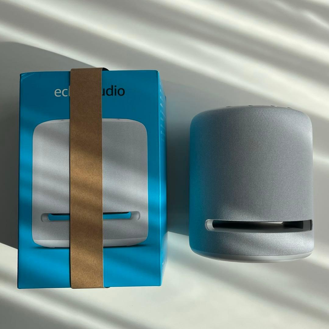 Echo Studio グレー スマートスピーカー Alexa対応 高音質 美品