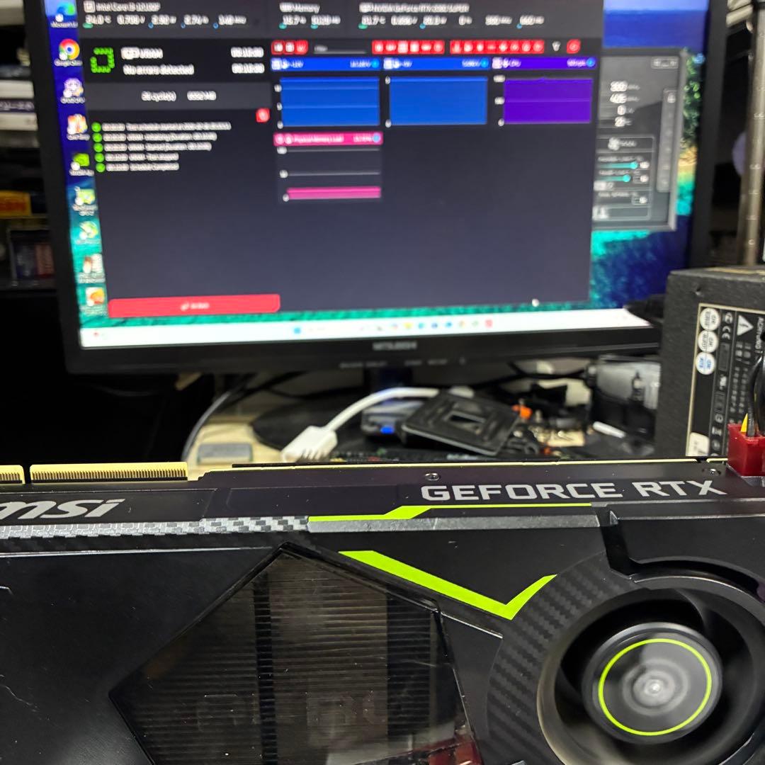 【動作確認済・良好】MSI RTX 2080 SUPER AERO 8G