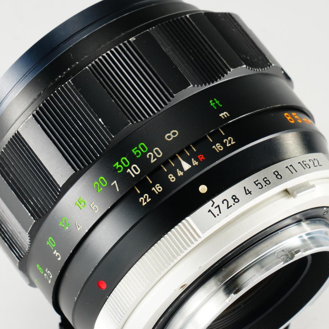 【整備＆テスト済】ミノルタ MC-ROKKOR PF 85mm F1.7 713