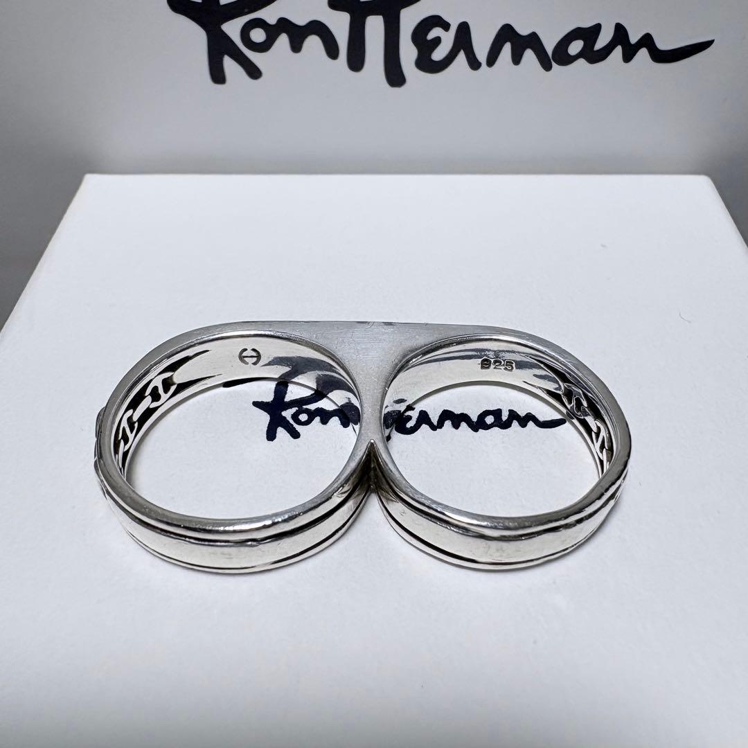 アクセサリー HOORSENBUHS DOUBLE BARREL KNUCKLE RING
