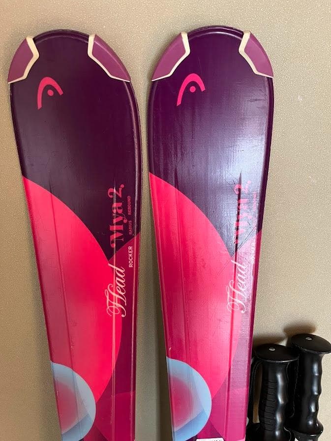 ヘッドスキー板とノルディカスキー靴・ストックのセット