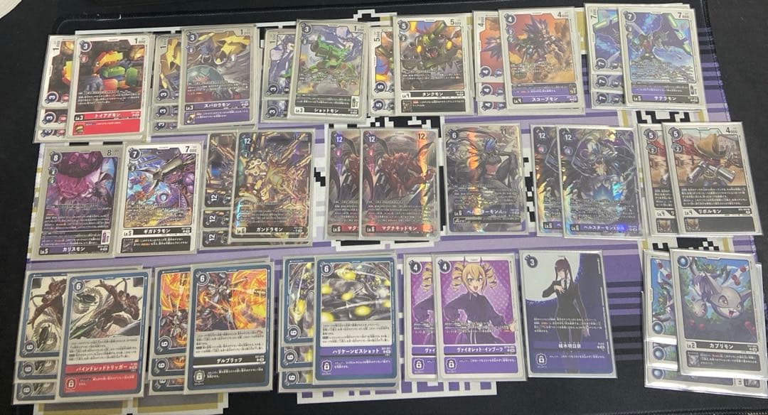 三銃士デッキ　ベルスターモン スリーブ付き