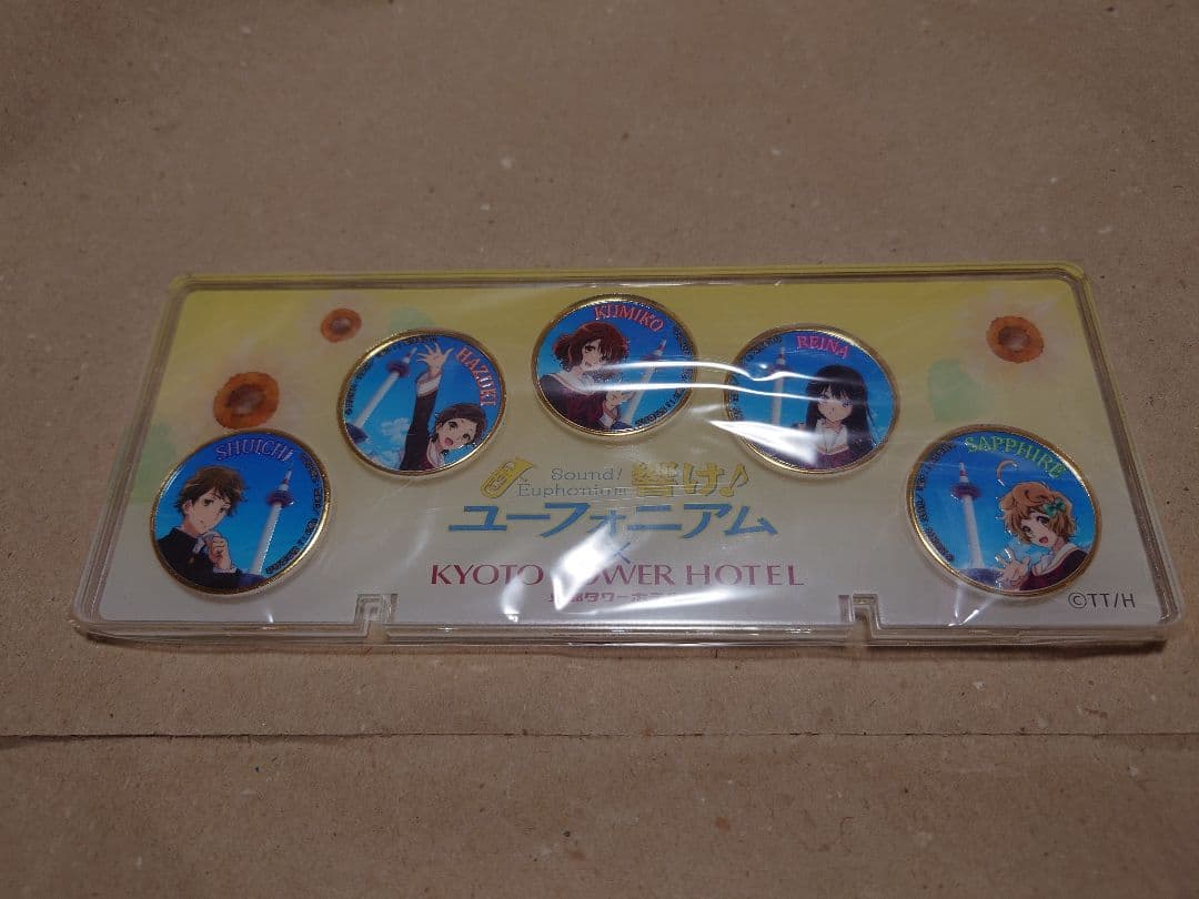 コ*3様 響け！ユーフォニアム 記念メダル入りアクリルケース