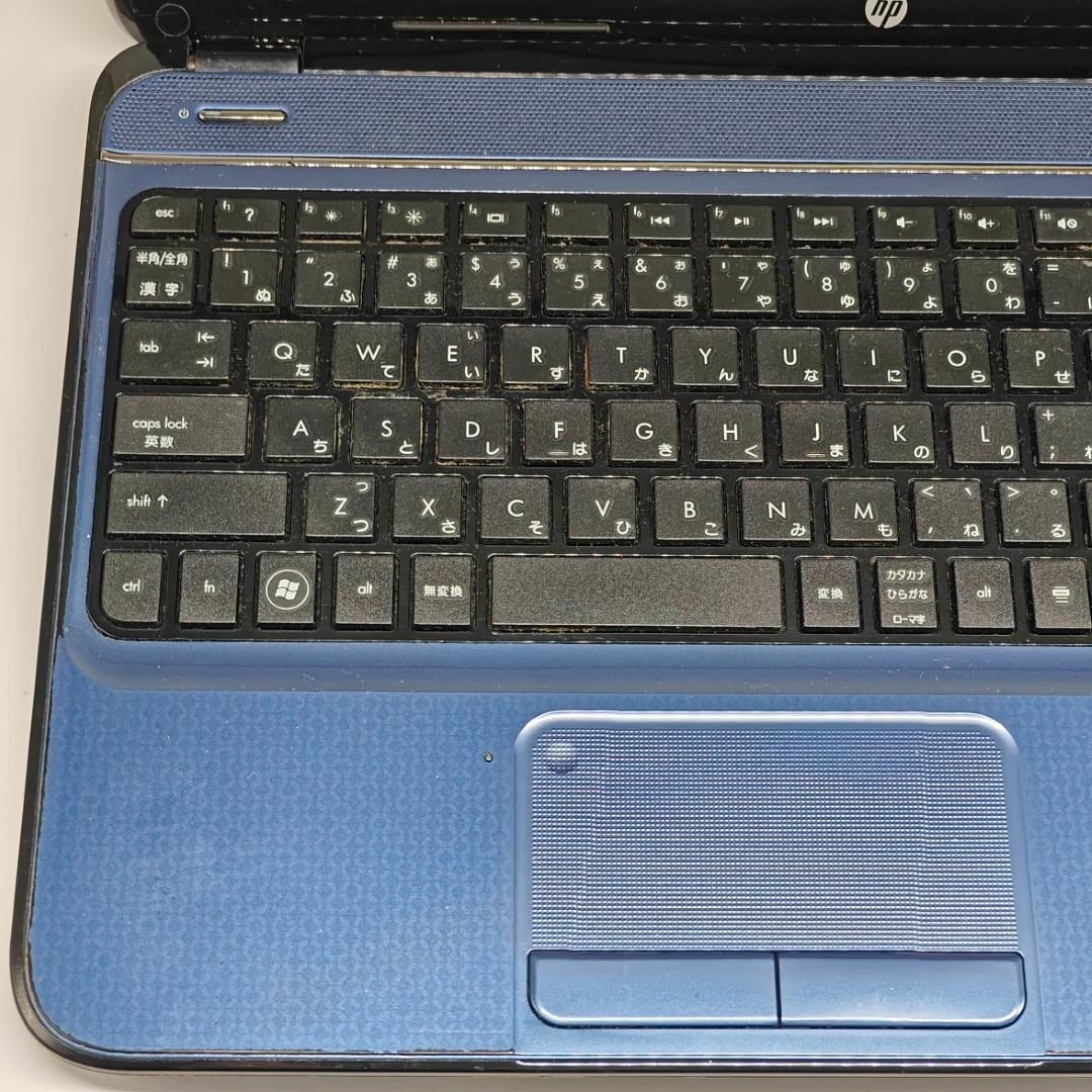 【HP】高速i7 SSD256GB 8GB オフィス付き ブルー ノートPC