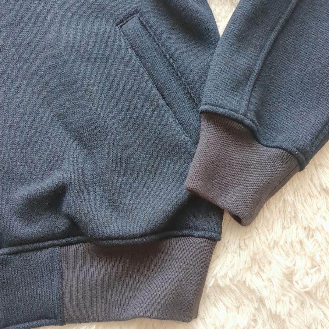 希少 VAN jac トラックジャケット ニット 背面アーチロゴ フルデコ L