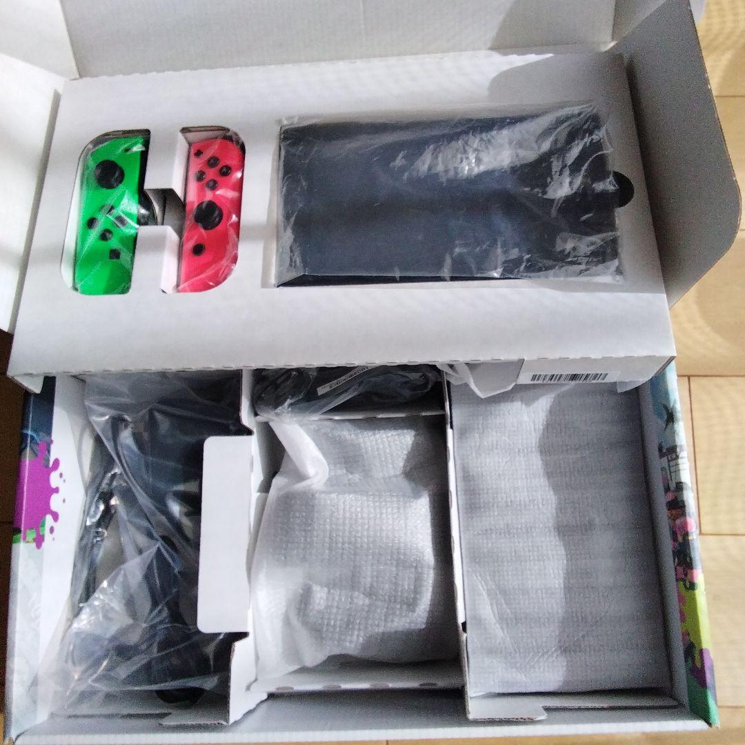 Nintendo Switch グリーンとピンク 本体