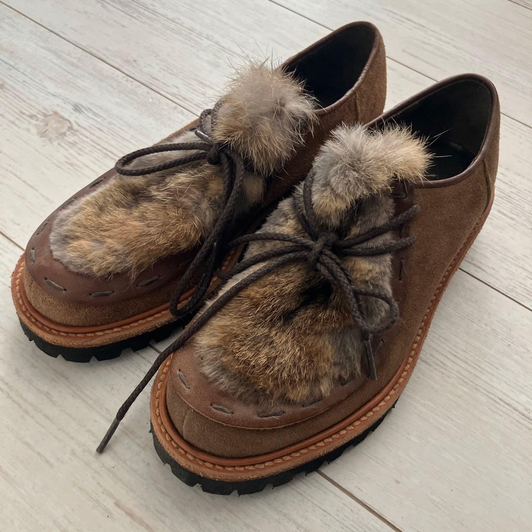 未使用HenderSchemeskmエンダースキーマエスキモーファーシューズ23