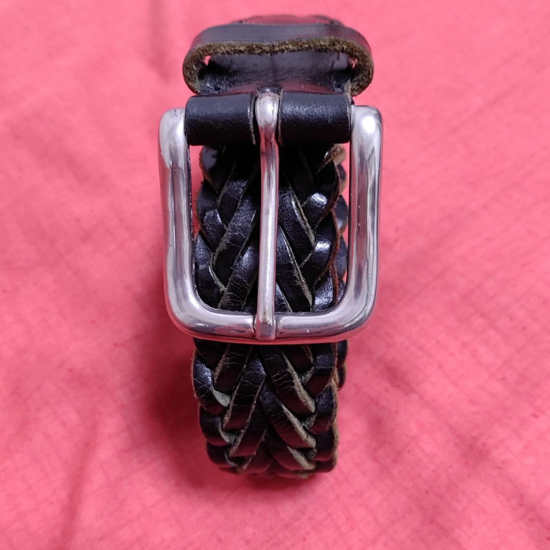 Whitehouse Cox（ホワイトハウスコックス）メッシュベルト　ブラック