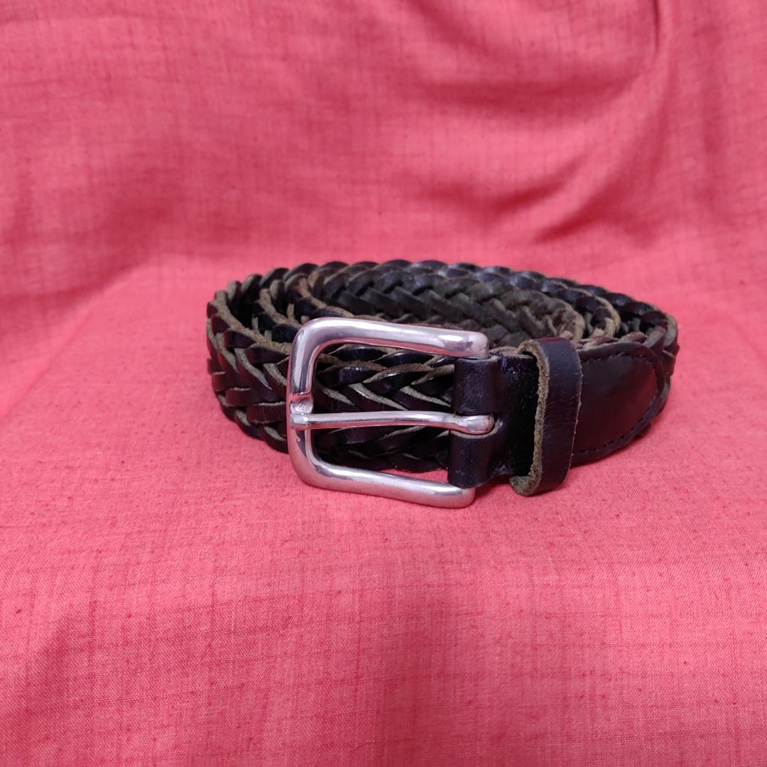 Whitehouse Cox（ホワイトハウスコックス）メッシュベルト　ブラック