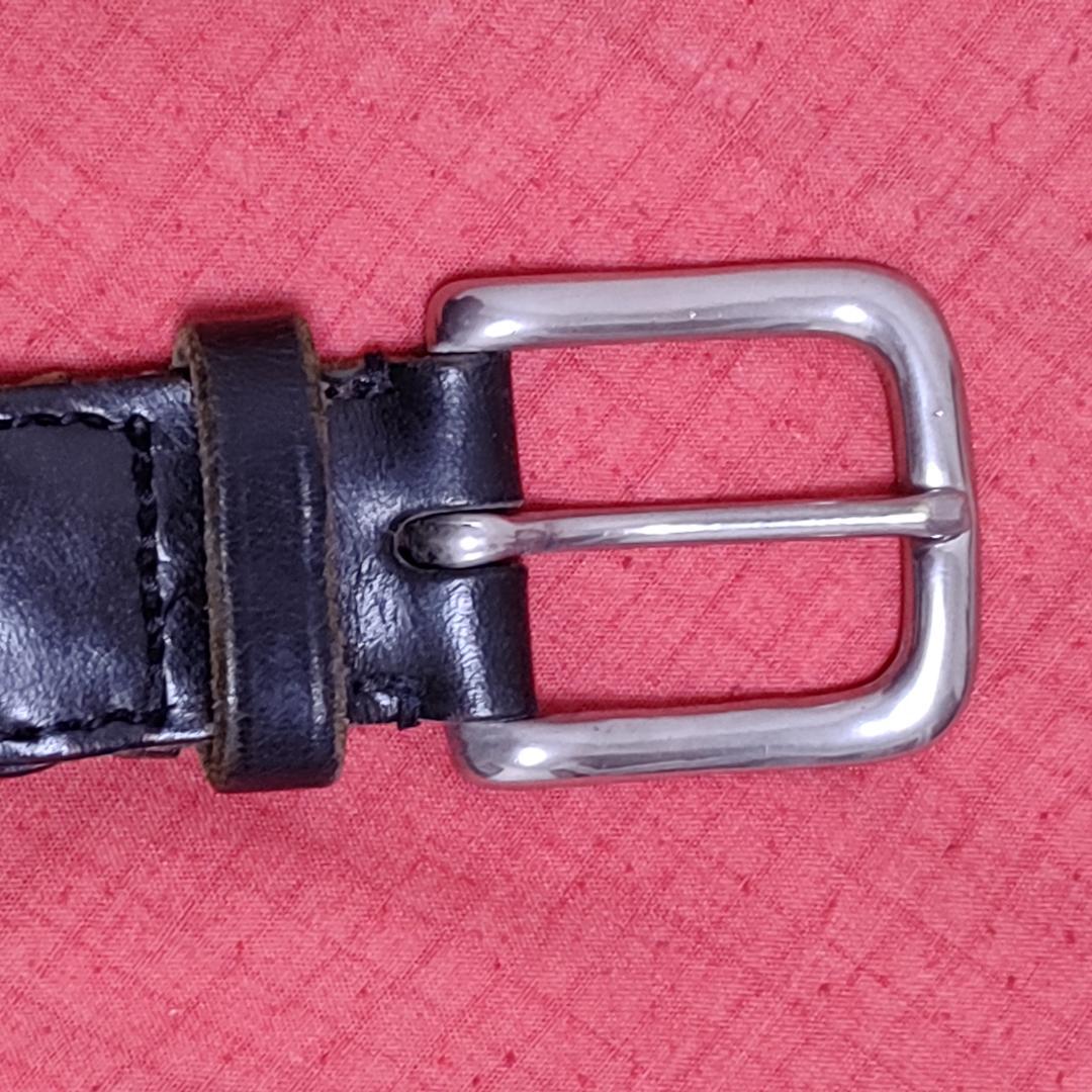 Whitehouse Cox（ホワイトハウスコックス）メッシュベルト　ブラック