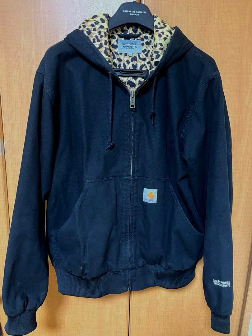 WACKOMARIA Carhartt レオパード柄フード ジャケット