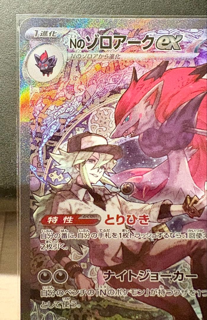 【美品】Nのゾロアークex SAR（242/193）