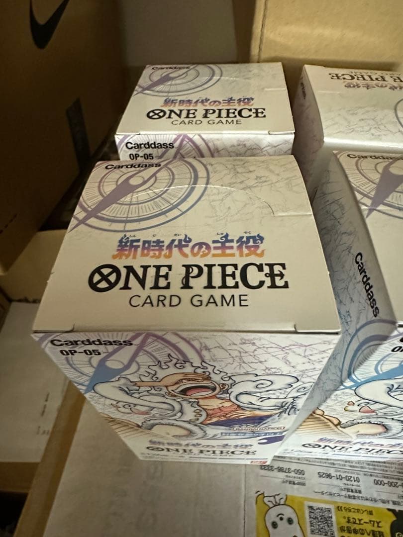 ワンピースカードゲーム OP-05 新時代の主役 4ボックス 新品未開封
