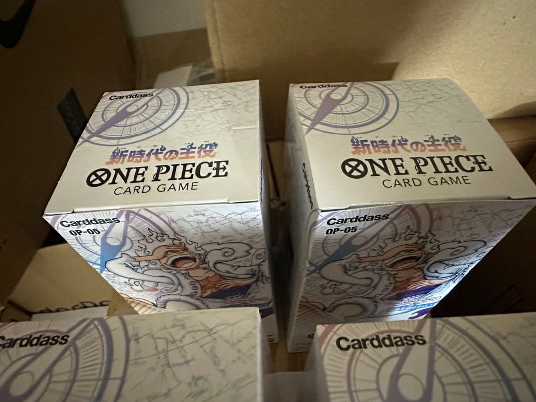 ワンピースカードゲーム OP-05 新時代の主役 4ボックス 新品未開封