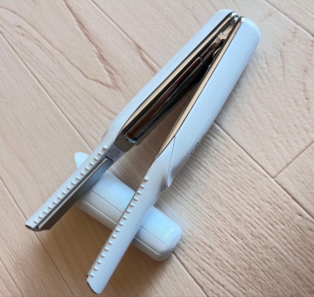 Refaリファビューテックフィンガーアイロン【白】ポータブルヘアアイロン