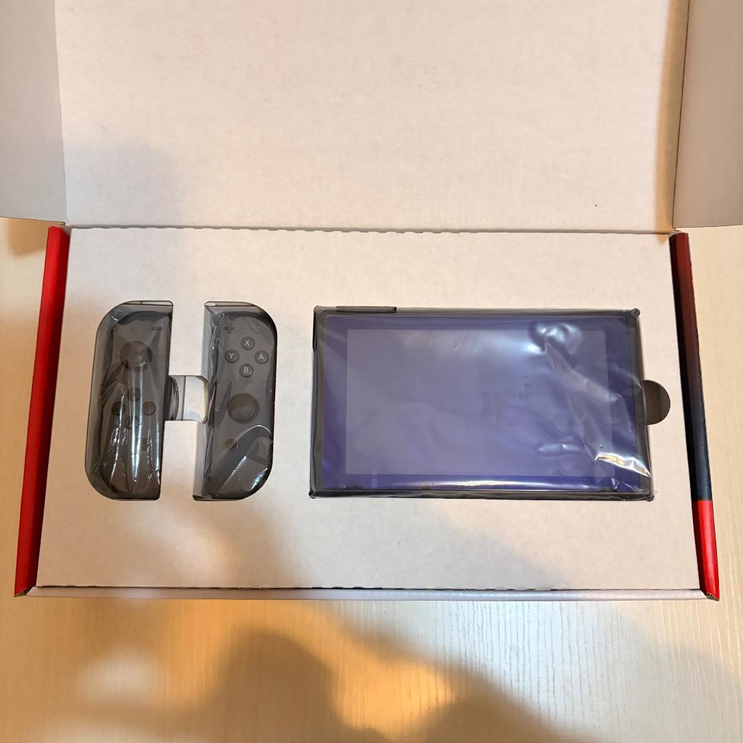 【美品】Nintendo switch 本体 バッテリー強化モデル スイッチ