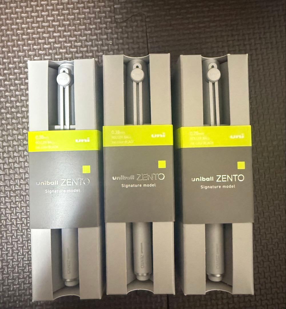 三菱鉛筆 MITSUBISHI PENCIL uniball ZENTO