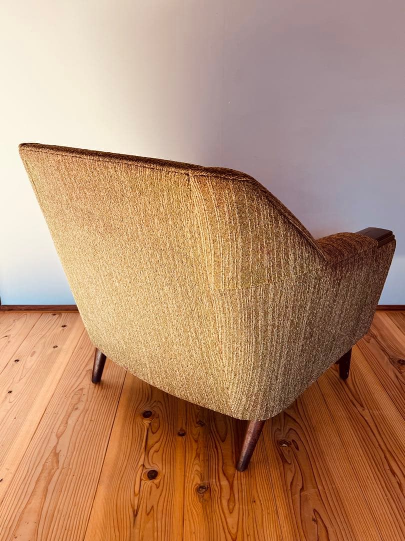 1ヴィンテージ　アームチェア　1人掛けソファ　ラウンジチェア　ミッドセンチュリー