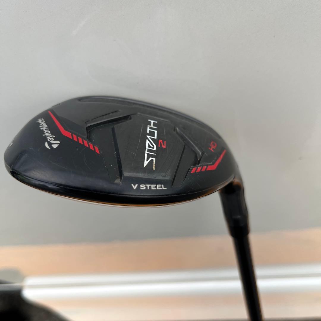 テーラーメイド ステルス2 HD 6U 純正カーボン S 31° ヘッドカバー付