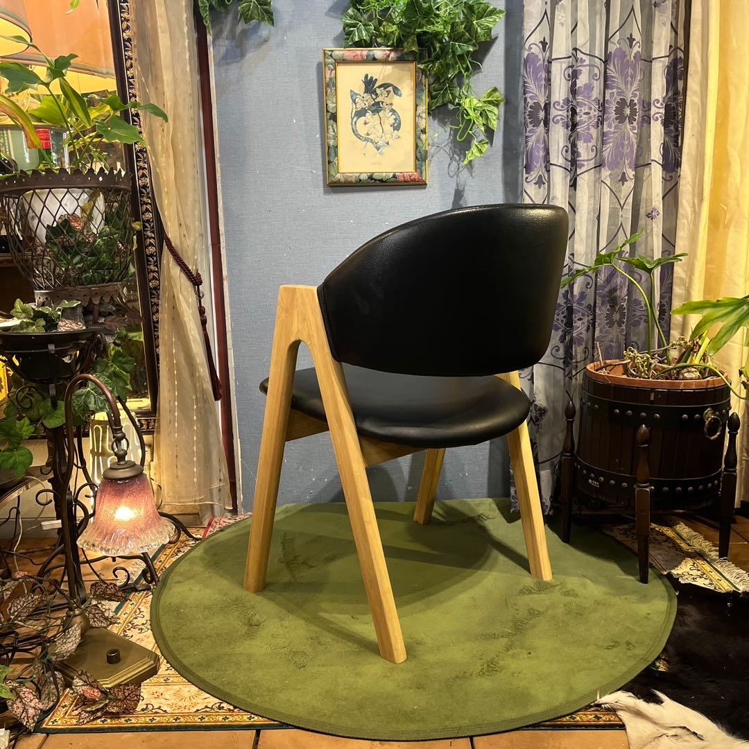 L１　スタイリッシュモダン　北欧ST ショートアームチェア