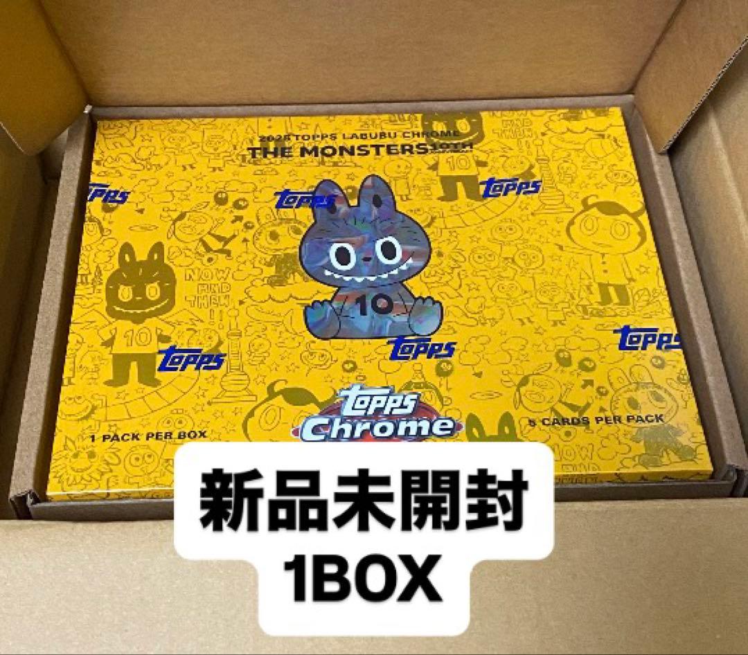 Topps Chrome 10周年記念ボックス 1BOX ラブブ　新品 未開封