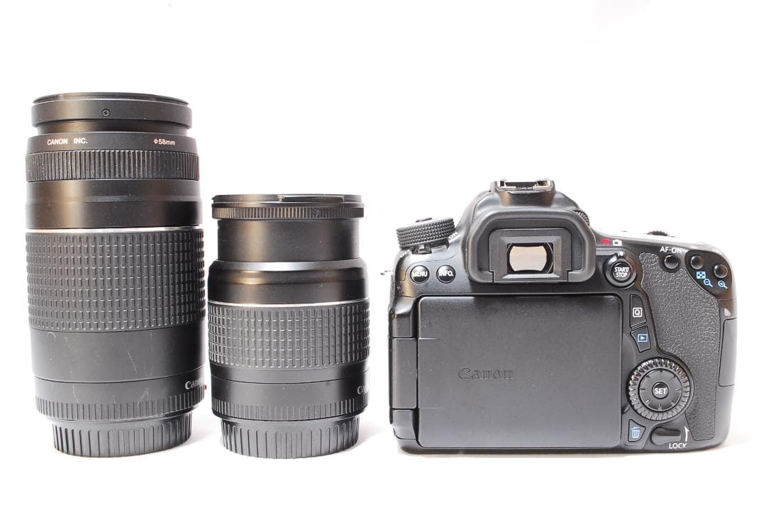 迫力の超望遠✨美品✨Canon EOS 70D✨USM ダブルレンズ 付属品充実