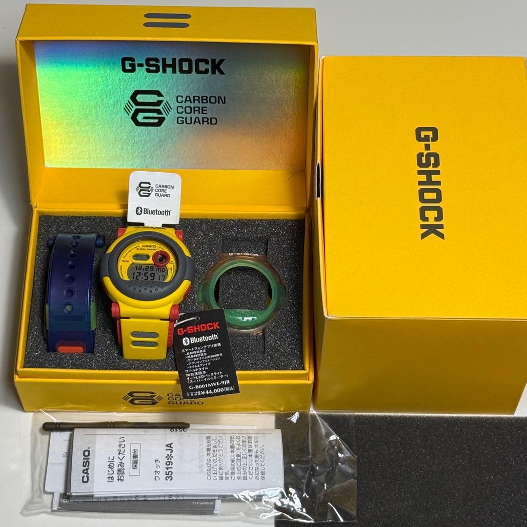 G-SHOCK G-B001MVE-9JR カーボンコアガード 未使用品