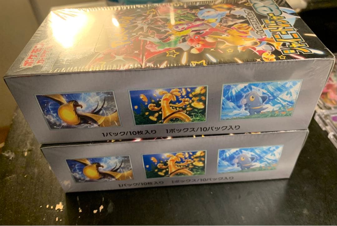 ポケモンカードゲーム シャイニートレジャーex シュリンク付き　ポケセン産未開封