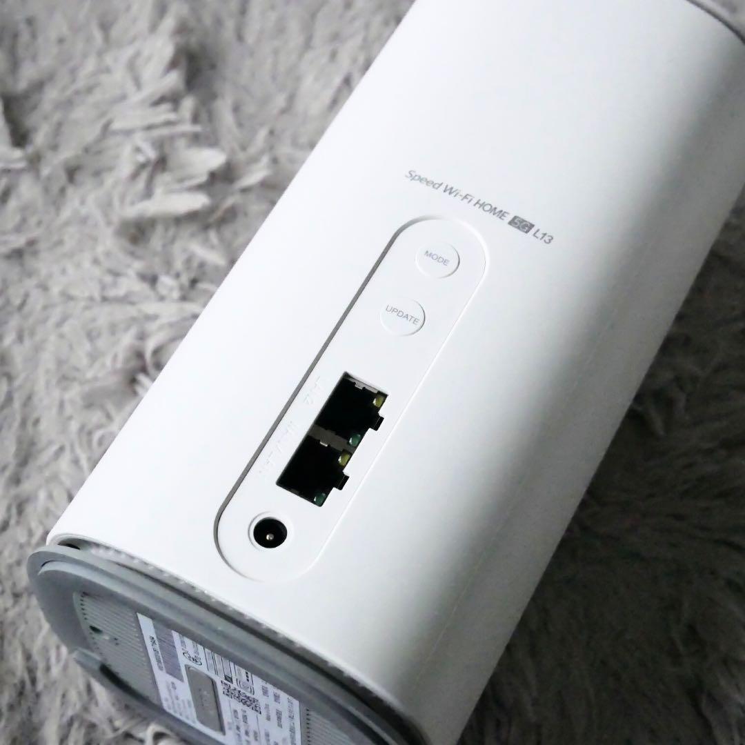 Speed Wi-Fi  5G L13 ホームルータ Wi-Fi